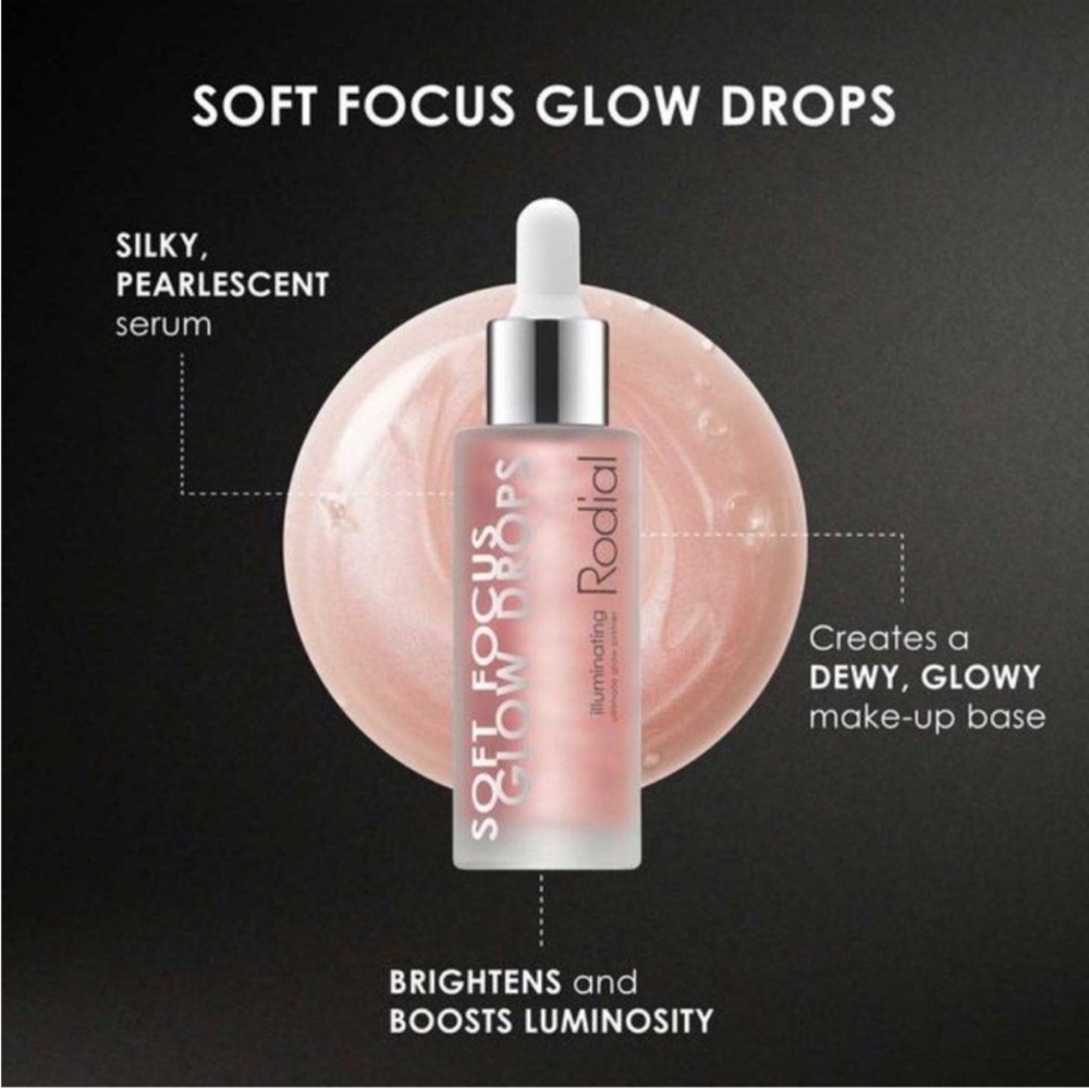 Rodial Soft Focus Glow Drops - Illuminating glow Primer - NIB - Picture 4 of 9